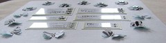 Handmade Scrapbooking Embellishments Paper Pieces Family 20 Butterflies Flowers