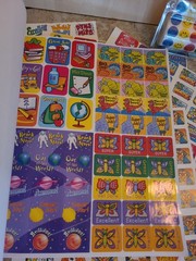 Huge Vintage Teacher Grading Sticker Lot 80s 90s Y2K Too Many To Count Must See