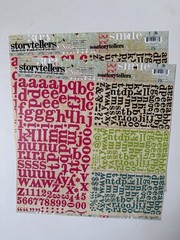 Webster’s Pages Trendsetter Collection 12×12 Papers & Large Embellishment Lot