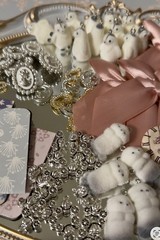 Junk Journal Confetti Mix 1 Heaping Cup Charms Buttons Clips Ephemera + Bonus