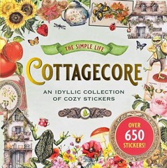 Cottagecore Sticker Book (Sticker Books) Paperback by Peter Pauper Press