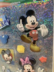 ~MICKEY MOUSE & FRIENDS~ Sandylion Dimensional Stickers; Disneyland Disney World