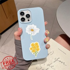 Mrotayi 55PCS Flower Stickers Colours-6