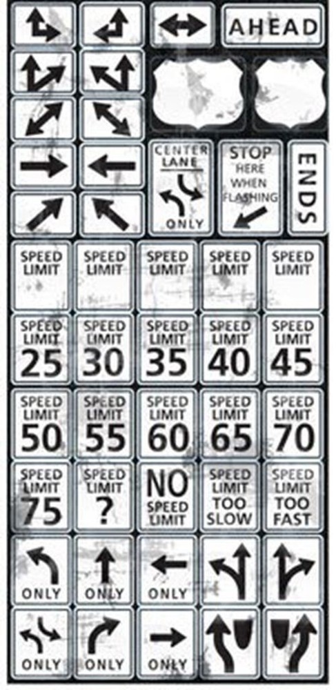 Reminisce – Road Signs Stickers – Speed Limit