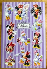 Minnie mouse Stickers Disney 3 sheets Free Shippping sale