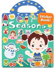 Reusable Sticker Book for Toddlers, Travel Stickers for , Craft Activities To…