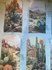 6JunkJournal Tags, Junk Journal Supplies, Scrapbooking, cactus tags ￼