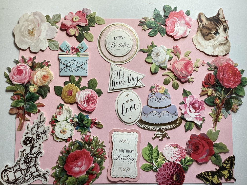 Anna Griffin Misc Embellishment Stickers 20 Pieces