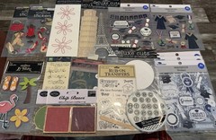 Lot Of Scrap Booking Supplies New 18 Piece Lot (#1)