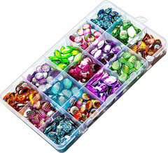Bulk Self Adhesive Gems Jewels for Kids Crafts Rhinestones Colorful10 Shapes DIY