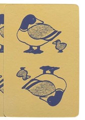 Vintage 80’s Blue White Ducks Scrapbook Decor Art Cards Collage Making Crafts