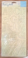 Daisy Hill Newborn Baby Cardstock Stickers Scrapbook Embellishments Paper Crafts