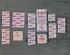 Lot of VTG 80s 90s Lisa Frank Stickers Bears Lips Racoon Koala Elephant Piano
