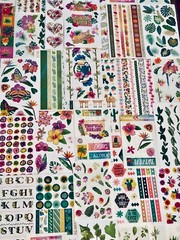 Bird plant Lot Stickers Planner Craft Scrapbook Variety mxd Themes | 979pcs