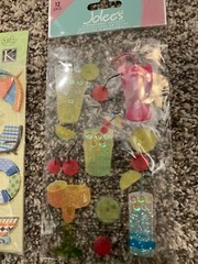 Travel Vacation Scrapbook Stickers Outdoors Cruises Destinations Beach Summer