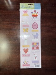 Daisy Hill Patty Cake Girl Images LOT Of 3 – 2 Sticker Sheets + 1 Dimensional