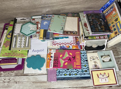 Huge Lot 40 Stationary, Postcards Post-its Greeting Cards Notepads DieCuts 7lbs.