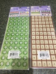 NEW! 2 Packs JoAnn Scrap Essentials Value Sticker Flip Packs Over 500 Stickers