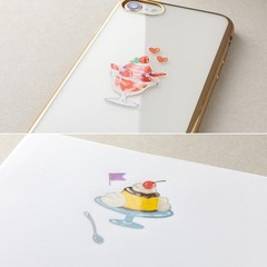 MIDORI sticker transfer glossy snack pattern 82699006