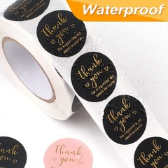 Thank You Round Stickers for Supporting My Small Business Adhesive Labels, 3-…