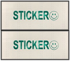 $10 Ten Dollar National Bank Note (US CURRENCY STICKERS) Lot Of 2