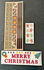 Large CHRISTMAS Lot Creative Memories~Mrs. Grossman~SANTA~Snowmen~ANGELS~Borders