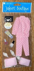 RARE Jolees Pajama Party Sleepover Movies Popcorn Nail Polish Scrapbook Stickers