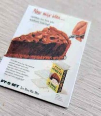 Vintage Dessert Chocolate Cake Food Stickers Meal Lot of 3 Pcs Pc