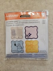 Fiskars Fuse Creativity System 0189 Expansion Pack Set Of 4 Butterfly & Snowman