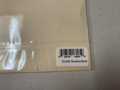 Deluxe Cuts HORSESHOE BORDER Laser Die-Cuts(1pc) NEW
