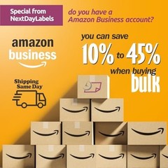 Thank You for Supporting Our Business Stickers 1.5″ Round Kraft Pack of 2