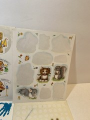 Hallmark, AGC, & Trend Loose Partial Sheet New Stickers Bears, Sweet Dreams, Etc