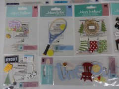 Jolee’s Boutique EK Success Sticker Variety Lot Approx. 40