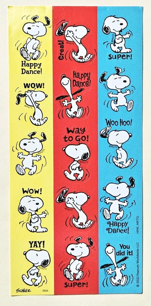 Peanuts «Snoopy» Sticker sheet