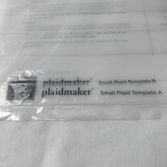 Stampin’ Up Plaidmaker Templates Scrapbooking Paper Crafting DIY Background Card