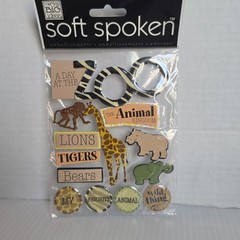 Jolee’s Boutique & More ZOO & MUSEUM Theme Sticker Lot- Lot Of 6