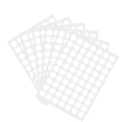 Coding Labels 3/4″ Round Color-Coding Circle 1050pcs Dot Labels (White)