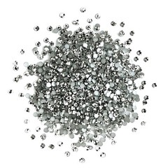 Buttons Galore Flat Back Jewelz for Crafts in Iridescent Earth Colors Jewels