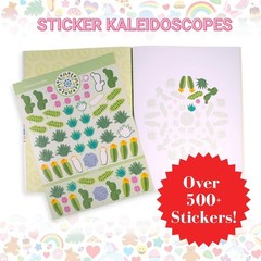Sticker Kaleidoscopes Activity Book – Create Manadala Style Art with Sticker …