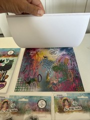 Art by Marlene SO-FISH-TICATED Studio Light paper Elements Arty Pad 3 Stamp Sets