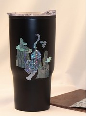 MUZ:S K-Heritage Holographic Mother of Pearl Sticker Set – Plum Peony Tiger
