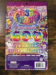 Lisa Frank Sticker Book 5 Sticker Sheets 600 Stickers Bendon New Booklet