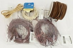 Scrapbooking Texas Paper Leather Cord Stickers Stamps Tags Brads All New