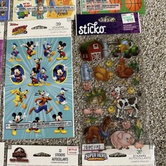 Huge Lot Stickers Kit Set Planner Craft Scrapbook Variety Of Themes | 450+Pcs.