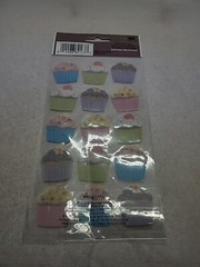 Lot of Sticko Stickers – 4 Packs – Butterfly Foil, Baby, Cupcakes, Valentines