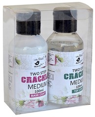 Little Birdie Two Step Crackle Medium 100ml-Top and Base Coat