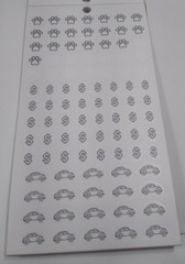The Happy Planner Household Sticker Book 1372 pieces Missing 48 Stickers
