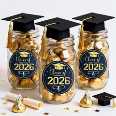 Graduation Stickers 2026 – Class of 2026 Stickers 60Pcs 1.75» Graduation Env…