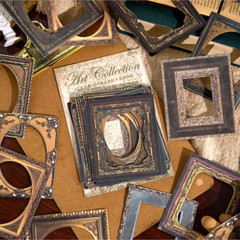 180Pcs Scrapbook Embellishments Window Frame for Scrapbooking Supplies
