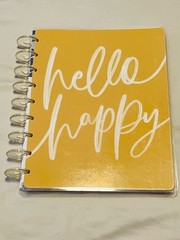 Happy Planner Lot of 5 Journals and Notebooks – Florals, Wellness, Coloring